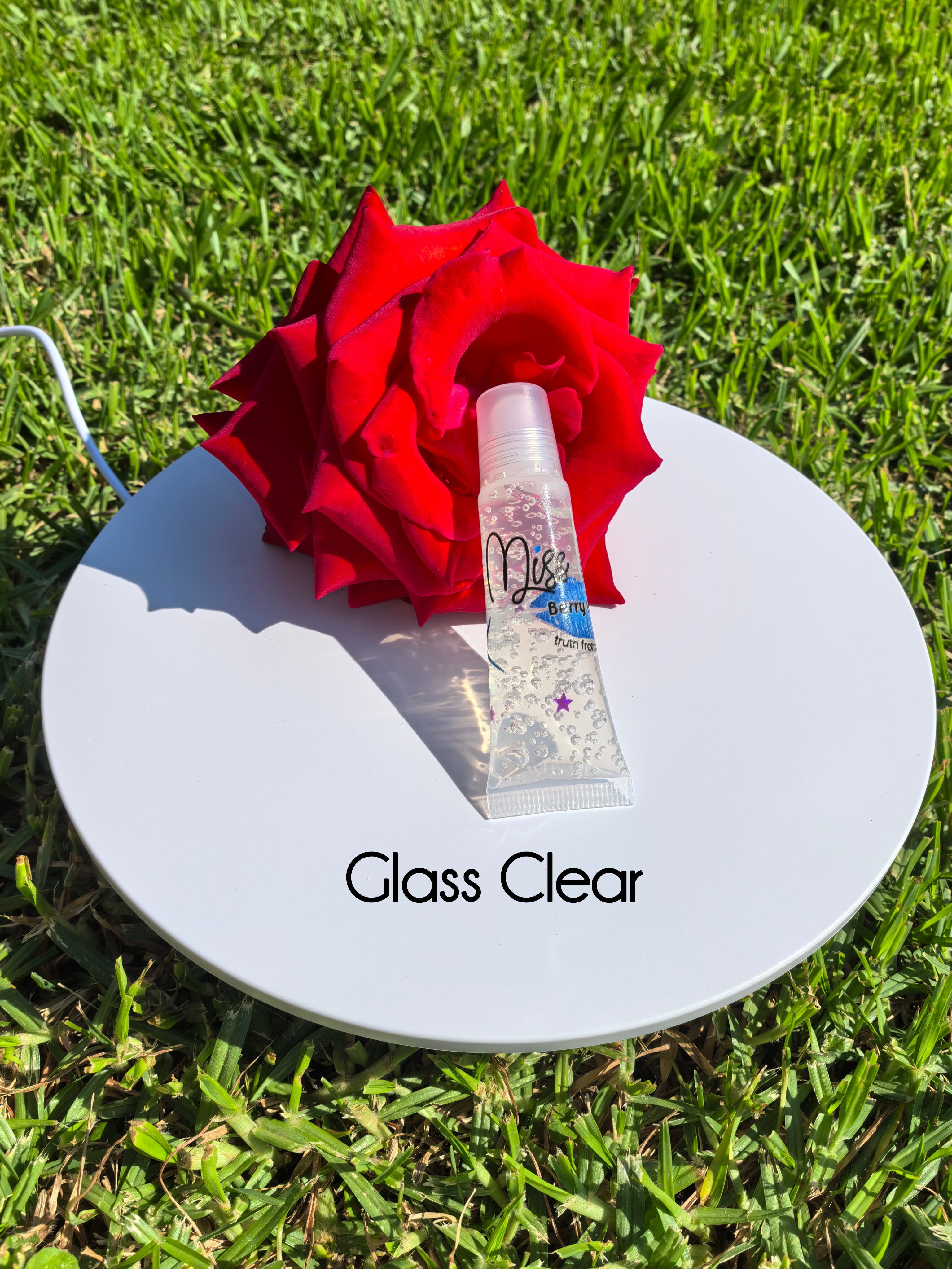 Glass Clear lip gloss